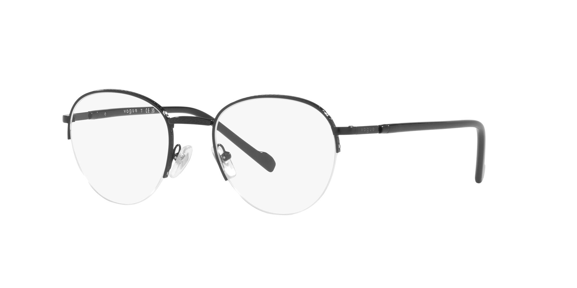 Eyeglasses Vogue VO 4263 (352) color nero shape aviator lenses lente demo