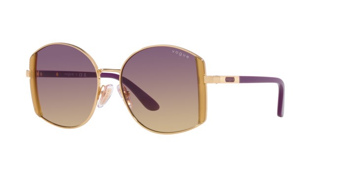Sonnenbrillen Vogue VO 4267S (280/70) farbe oro form unregelmäßig gläser giallo sfumato viola