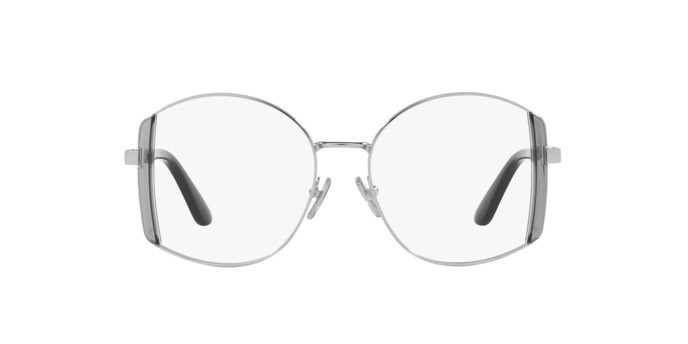 Occhiali da vista Vogue VO 4269 (323) colore argento forma irregolare lenti lente demo