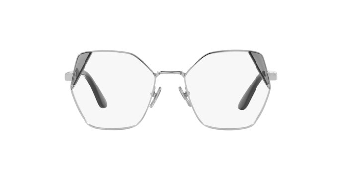 Occhiali da vista Vogue VO 4270 (323) colore argento forma irregolare lenti lente demo
