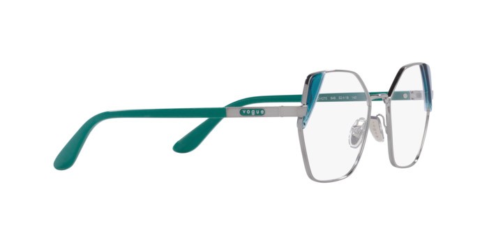Occhiali da vista Vogue VO 4270 (548) colore gunmetal forma irregolare lenti lente demo