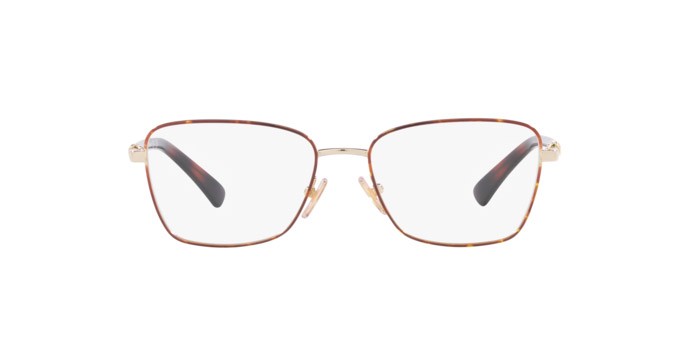 Occhiali da vista Vogue VO 4271B (5078) colore top havana/oro pallido forma farfalla lenti lente demo