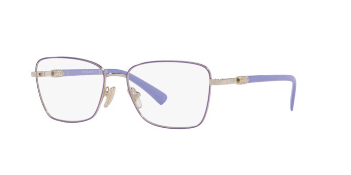 Eyeglasses Vogue VO 4271B (5140) color top violetto/oro pallido shape butterfly lenses lente demo