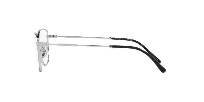 Brillen Vogue VO 4273 (323) farbe top nero/argento form cat-eye gläser lente demo
