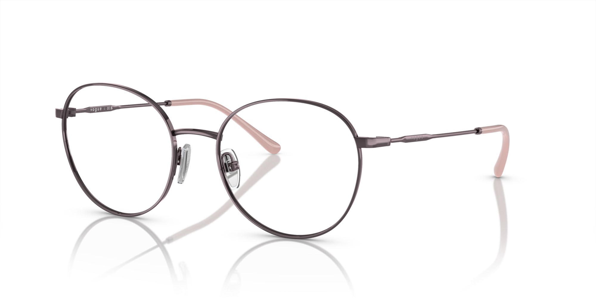 Brillen Vogue VO 4280 (5149) farbe viola chiaro form pantos gläser lente demo