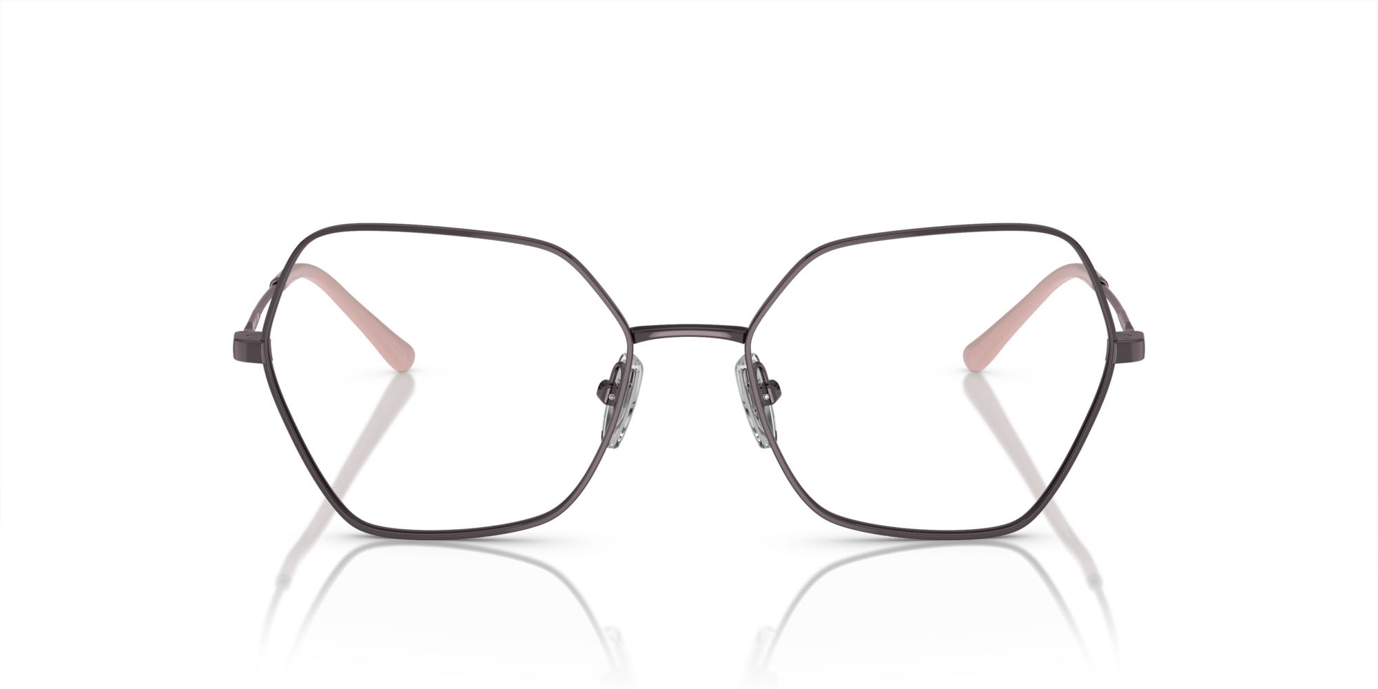 Eyeglasses Vogue VO 4281 (5149) color viola chiaro shape irregular lenses lente demo