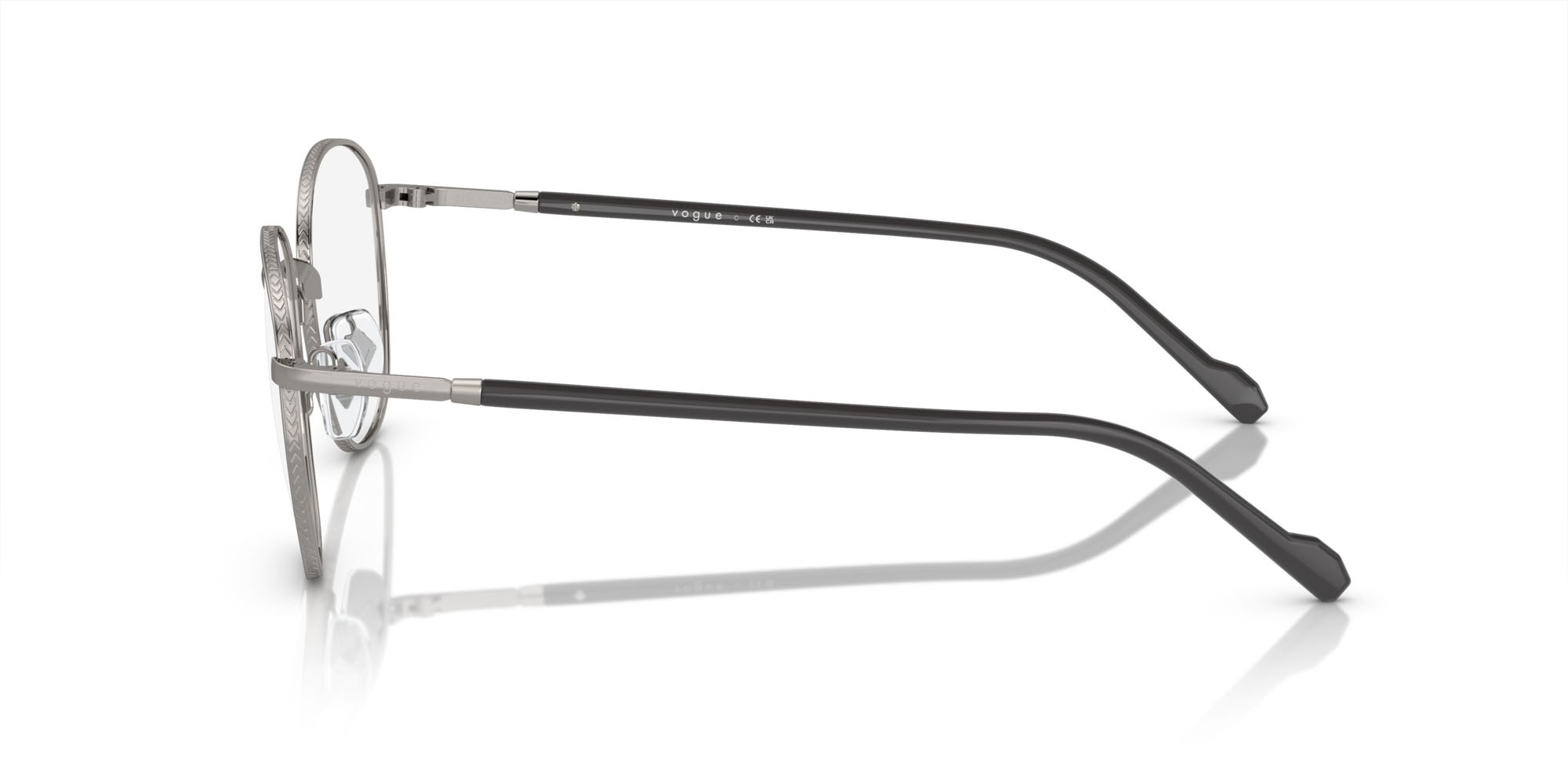 Eyeglasses Vogue VO 4291 (5187) color gunmetal shape pantos lenses lente demo