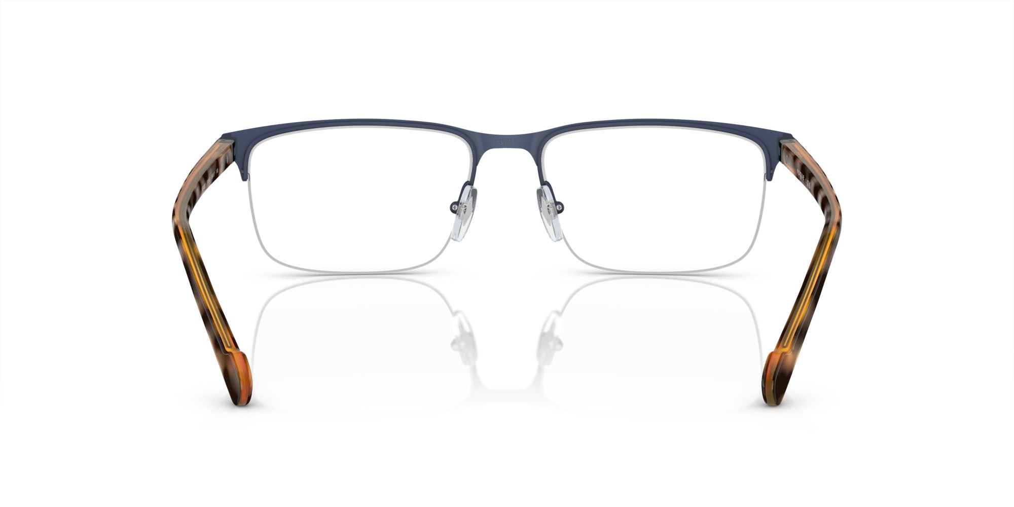 Eyeglasses Vogue VO 4292 (5189S) color blu scuro opaco shape rectangle lenses lente demo