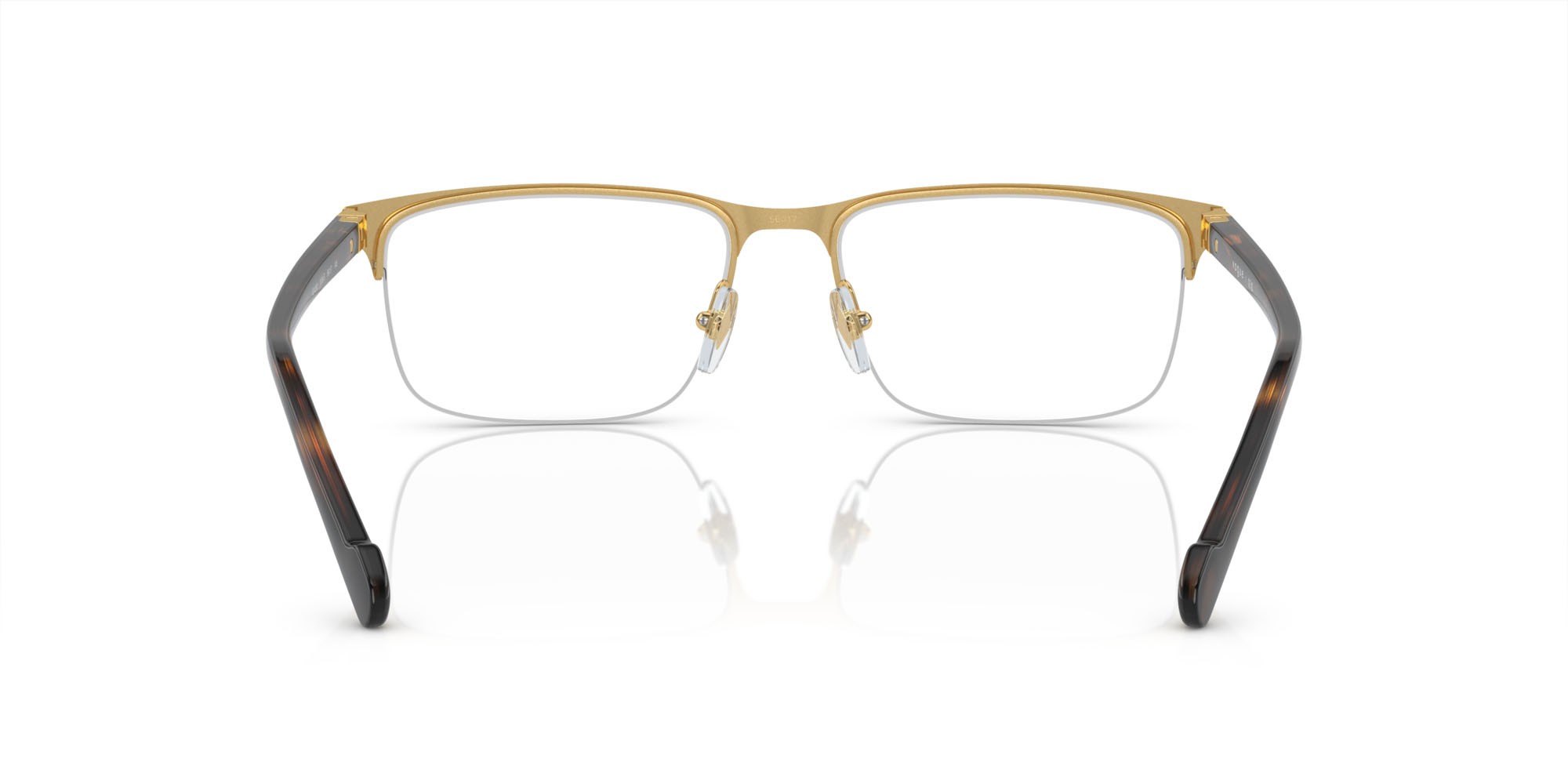 Occhiali da vista Vogue VO 4292 (5190S) colore top marrone opaco/oro forma rettangolare lenti lente demo