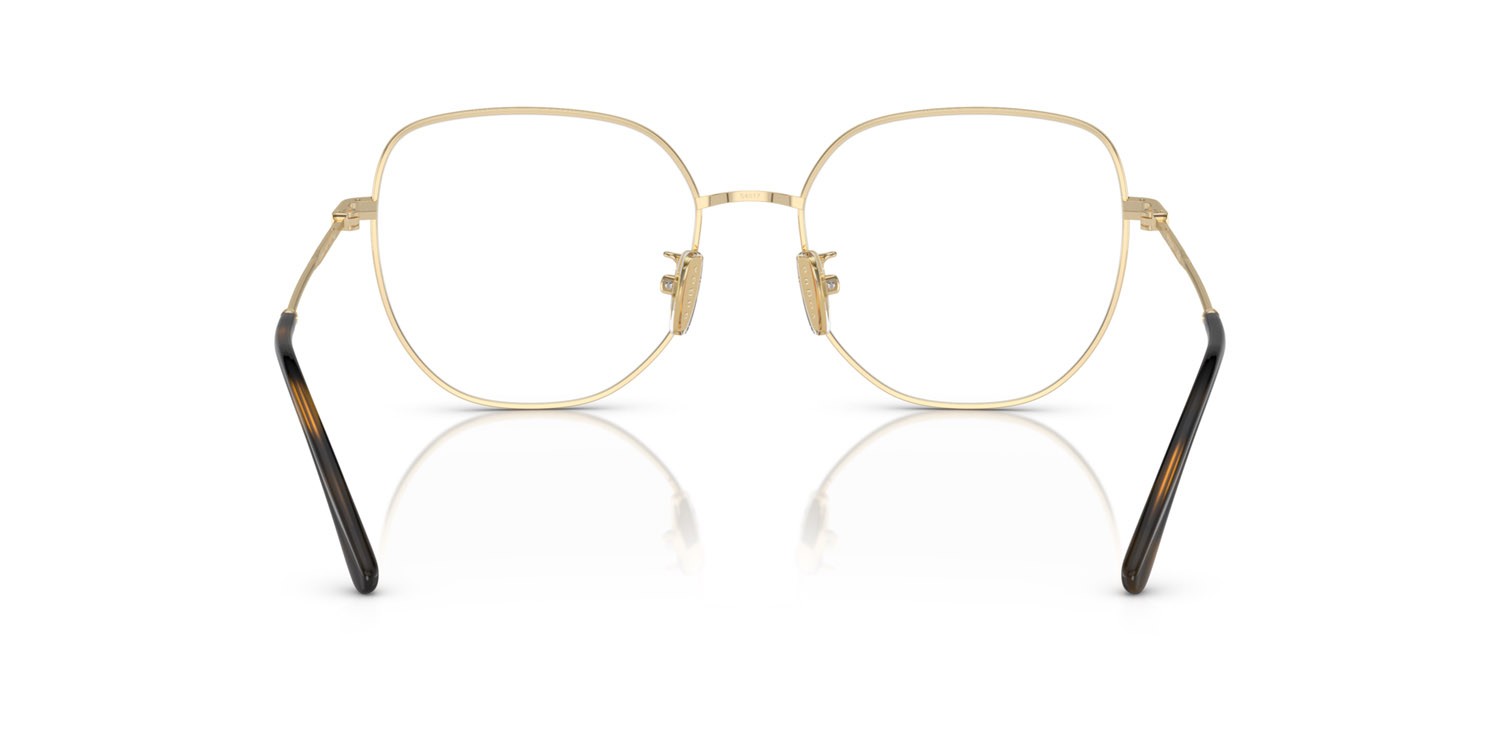 Eyeglasses Vogue VO 4296D (5078) color top havana/oro pallido shape irregular lenses lente demo