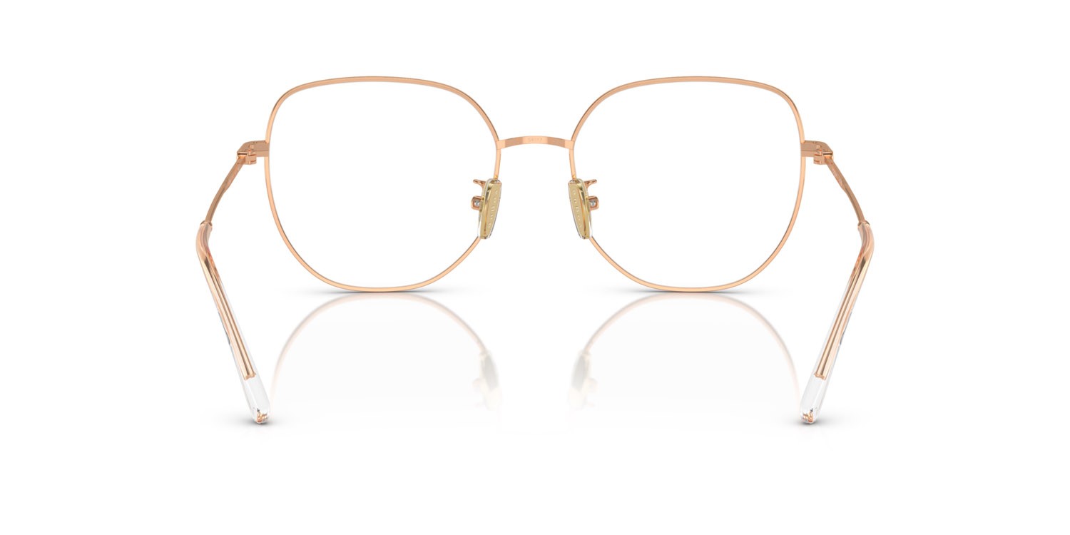 Eyeglasses Vogue VO 4296D (5152) color oro rose shape irregular lenses lente demo