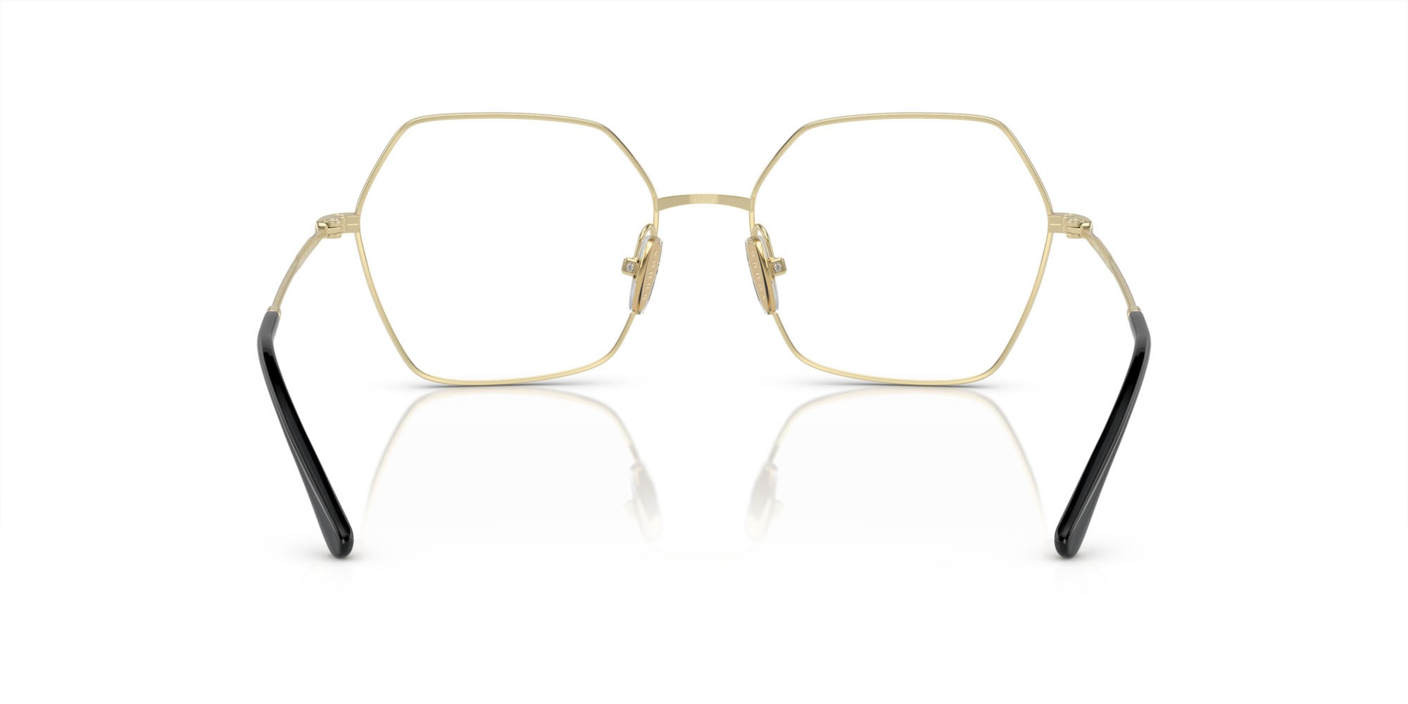 Eyeglasses Vogue VO 4297T (5191) color oro chiaro shape irregular lenses lente demo
