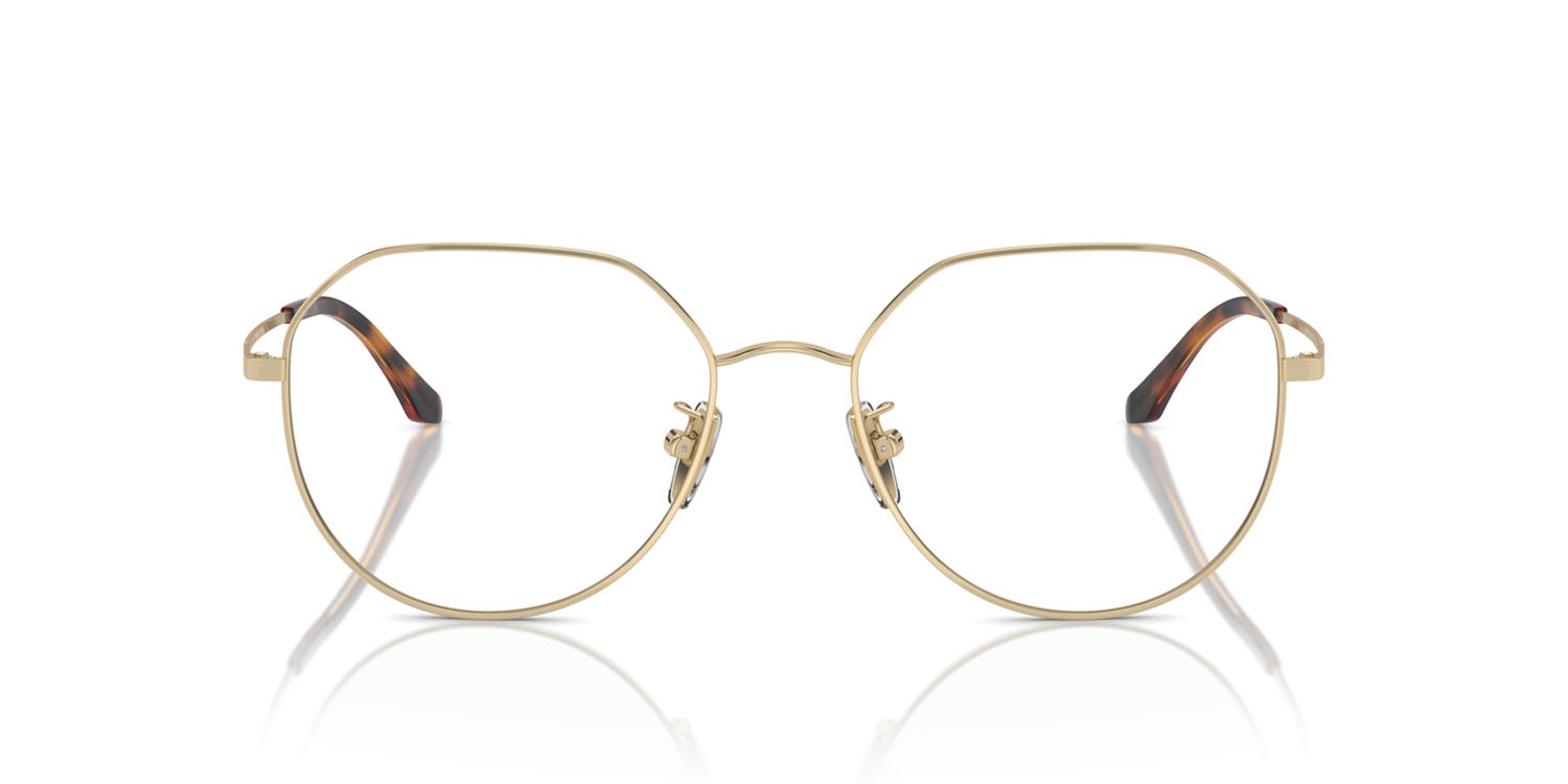 Eyeglasses Vogue VO 4301D (848) color oro pallido shape irregular lenses lente demo