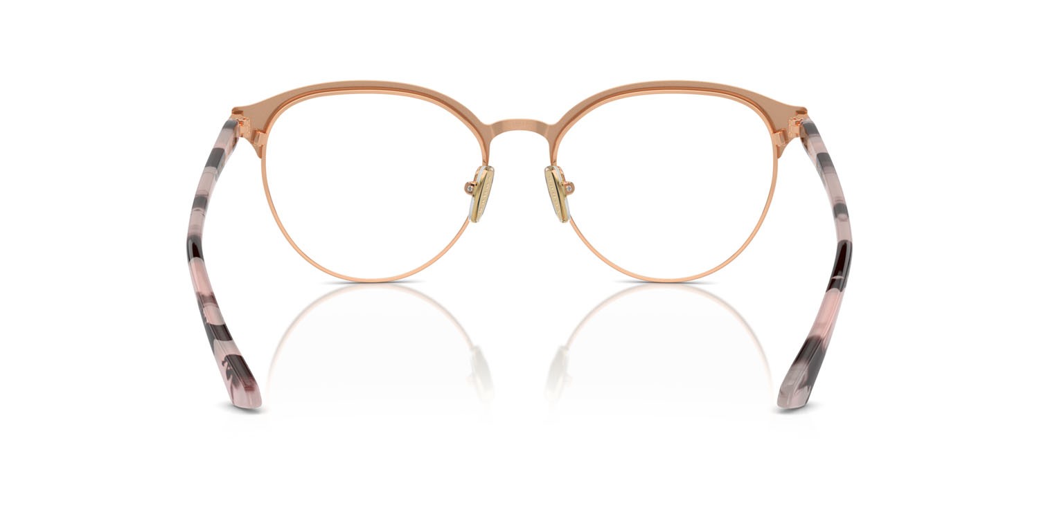 Eyeglasses Vogue VO 4305 (5170) color top bordeaux/oro rose shape pantos lenses lente demo