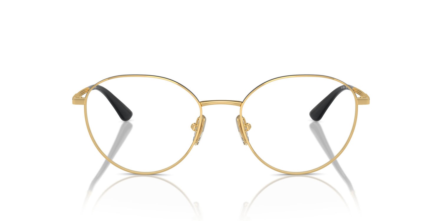 Occhiali da vista Vogue VO 4306 (280) colore gold/top black forma rotondo lenti lente demo
