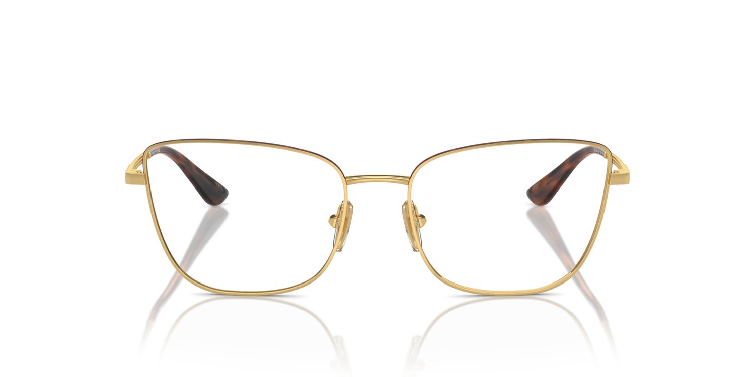 Occhiali da vista Vogue VO 4307 (280) colore top havana/oro forma farfalla lenti lente demo
