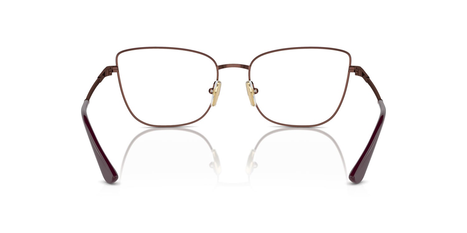 Occhiali da vista Vogue VO 4307 (5074) colore copper/top bordeaux forma farfalla lenti lente demo