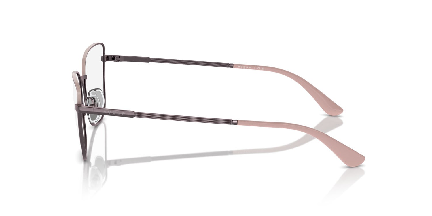 Brillen Vogue VO 4307 (5149) farbe light violet/top rose form schmetterling gläser lente demo