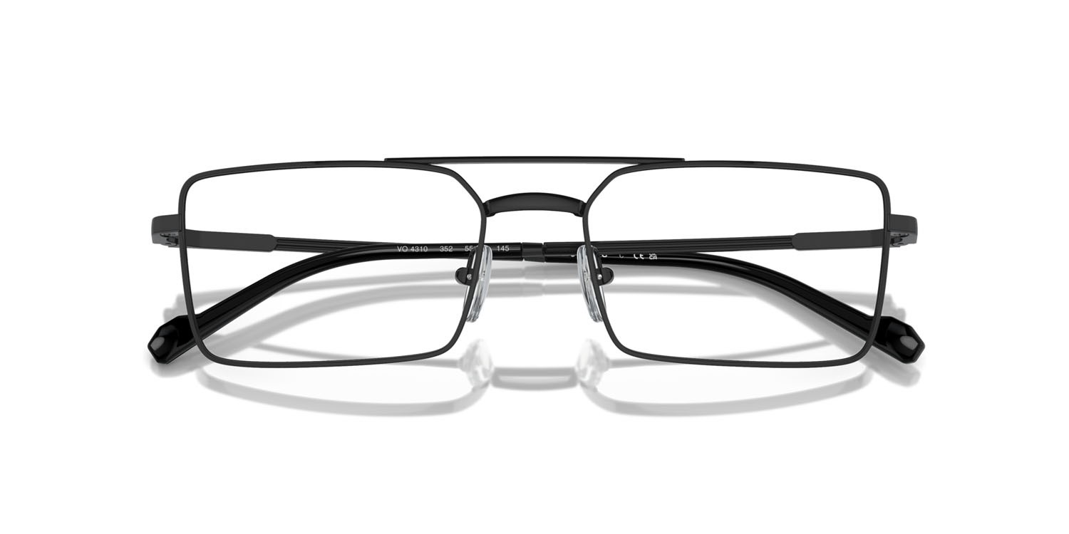 Eyeglasses Vogue VO 4310 (352) color nero shape rectangle lenses lente demo