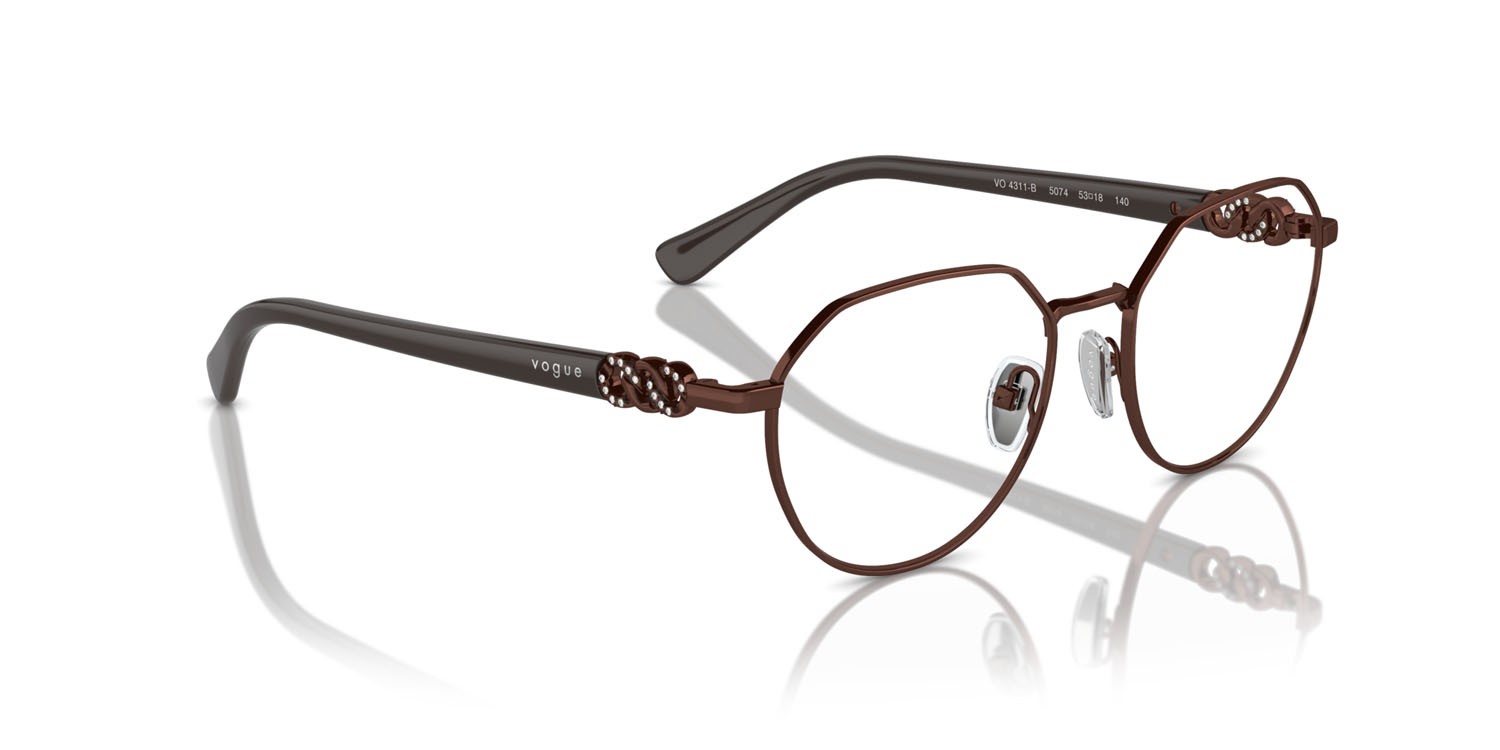 Eyeglasses Vogue VO 4311B (5074) color rame shape irregular lenses lente demo