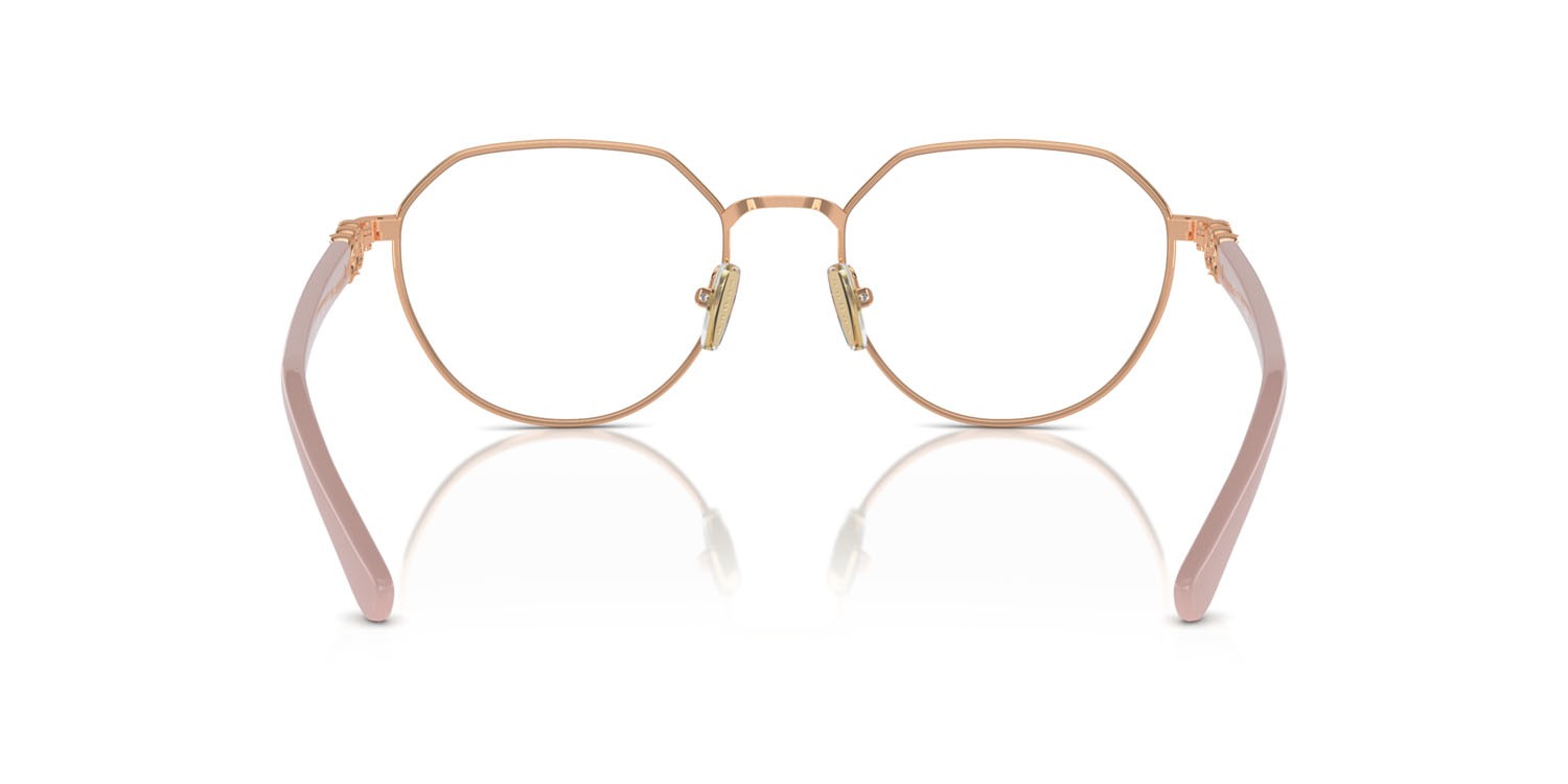 Eyeglasses Vogue VO 4311B (5152) color oro rose shape irregular lenses lente demo
