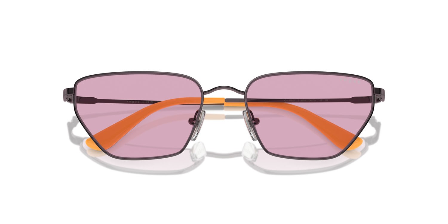 Sonnenbrillen Vogue VO 4316S (514976) farbe viola chiaro form unregelmäßig gläser viola