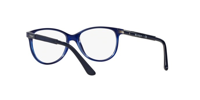 Occhiali da vista Vogue VO 5030 (2384) colore top dark blue/violet transp forma quadrato lenti demo lens