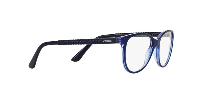 Occhiali da vista Vogue VO 5030 (2384) colore top dark blue/violet transp forma quadrato lenti demo lens