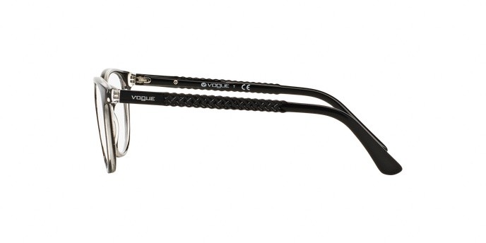 Occhiali da vista Vogue VO 5030 (W827) colore top black/transparent forma quadrato lenti demo lens