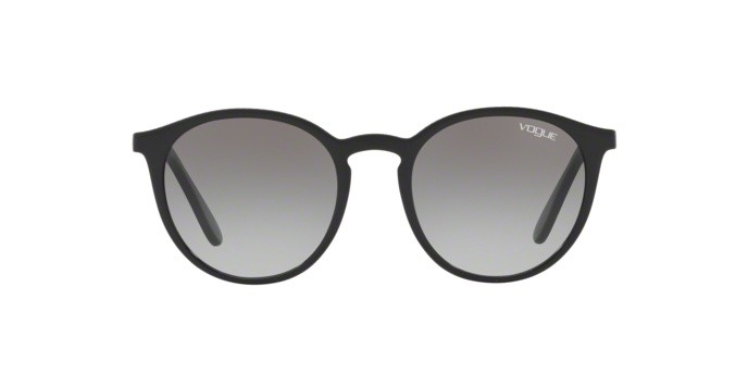 Sonnenbrillen Vogue VO 5215S (W44/11) farbe black form rund gläser grey gradient