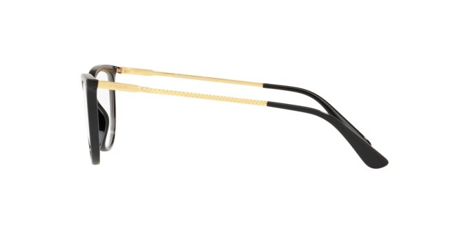 Eyeglasses Vogue VO 5239 (W44) color black shape cat eye lenses demo lens