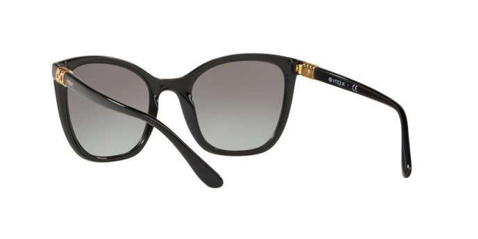 Sonnenbrillen Vogue VO 5243SB (W44/11) farbe black form schmetterling gläser grey gradient