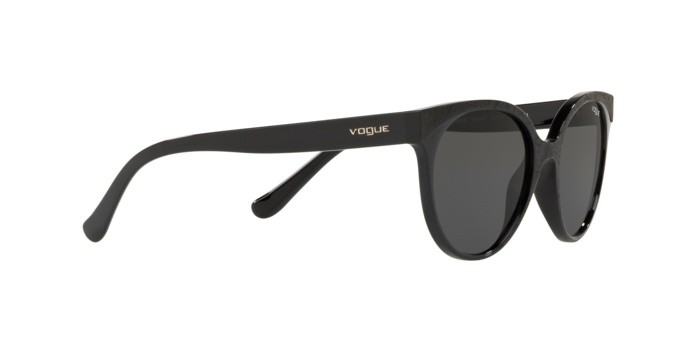 Sonnenbrillen Vogue VO 5246S (W44/87) farbe black/serigraphy form rund gläser grey
