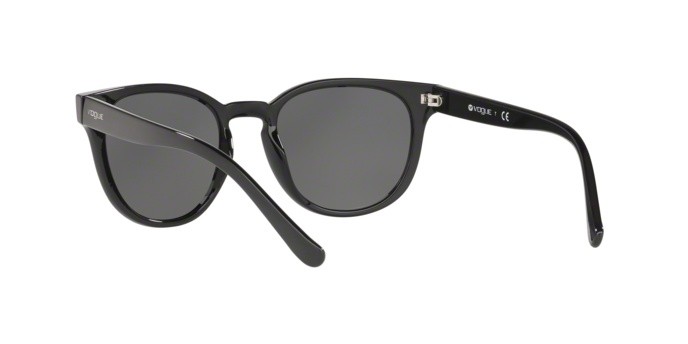 Occhiali da sole Vogue VO 5271S (W44/87) colore black forma quadrato lenti grey