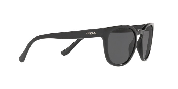 Occhiali da sole Vogue VO 5271S (W44/87) colore black forma quadrato lenti grey