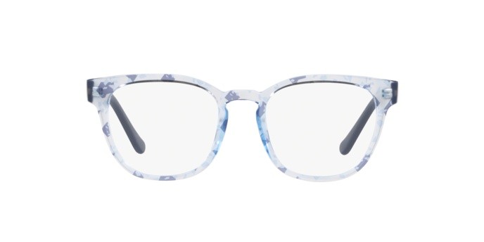 Brillen Vogue VO 5273 (2727) farbe text stripes azz/blue tr blue form quadratisch gläser demo lens