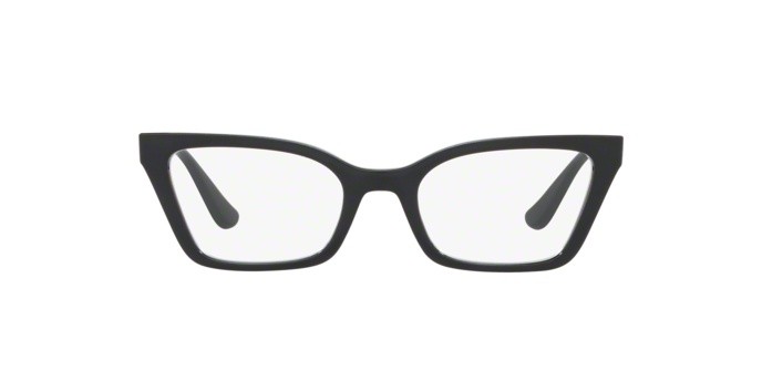Occhiali da vista Vogue VO 5275B (2385) colore top black/transparent grey forma rettangolare lenti demo lens