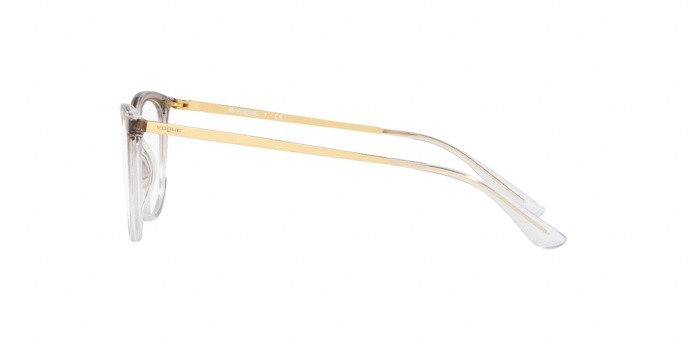 Occhiali da vista Vogue VO 5276 (2736) colore top grad brown/crystal forma cat eye lenti demo lens