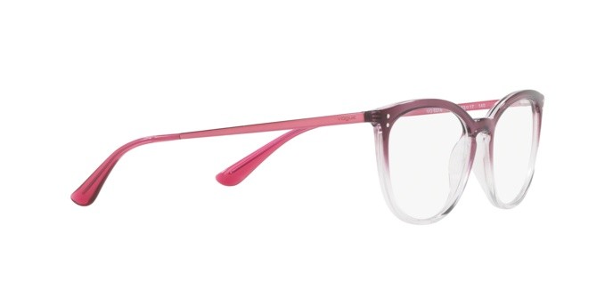 Occhiali da vista Vogue VO 5276 (2737) colore top grad violet/crystal forma cat eye lenti demo lens