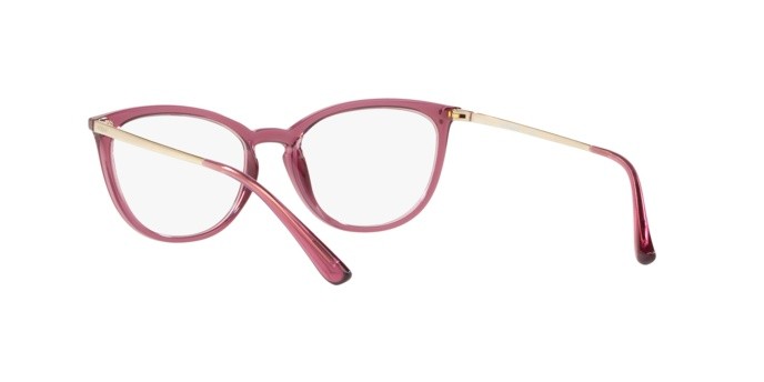 Occhiali da vista Vogue VO 5276 (2798) colore transparent cherry forma cat eye lenti demo lens