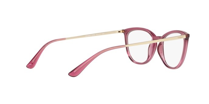 Occhiali da vista Vogue VO 5276 (2798) colore transparent cherry forma cat eye lenti demo lens