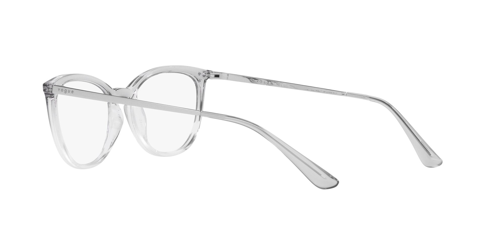 Eyeglasses Vogue VO 5276 (3035) color top blu sfumato/crystal shape cat eye lenses lente demo
