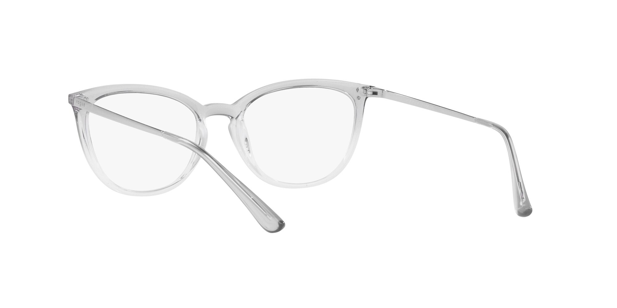 Eyeglasses Vogue VO 5276 (3035) color top blu sfumato/crystal shape cat eye lenses lente demo