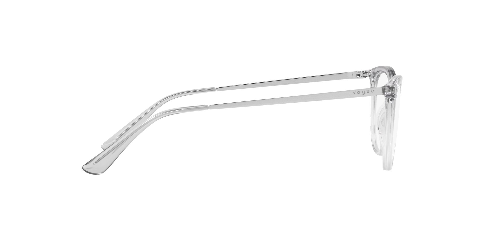 Eyeglasses Vogue VO 5276 (3035) color top blu sfumato/crystal shape cat eye lenses lente demo