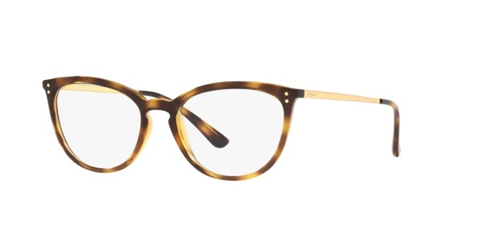 Eyeglasses Vogue VO 5276 (W656) color dark havana shape cat eye lenses demo lens