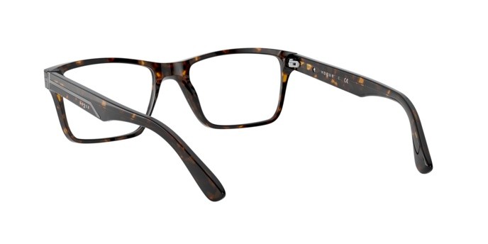 Brillen Vogue VO 5314 (W656) farbe dark havana form rechteckig gläser demo lens