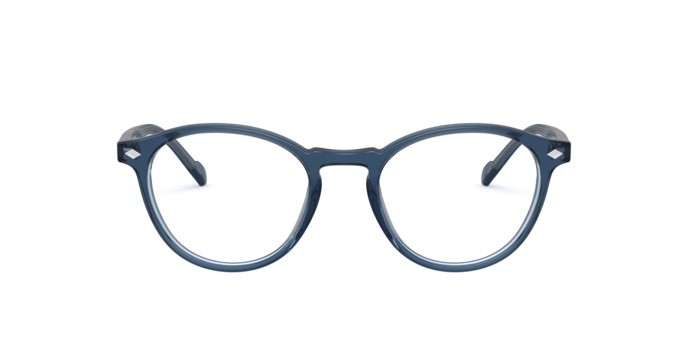 Eyeglasses Vogue VO 5326 (2760) color blue transparent shape oval lenses demo lens