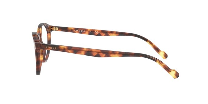 Eyeglasses Vogue VO 5326 (2819) color havana honey shape oval lenses demo lens