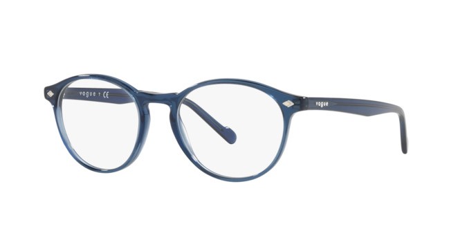 Brillen Vogue VO 5326 (2983) farbe blue sea form oval gläser demo lens