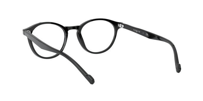 Eyeglasses Vogue VO 5326 (W44) color black shape oval lenses demo lens